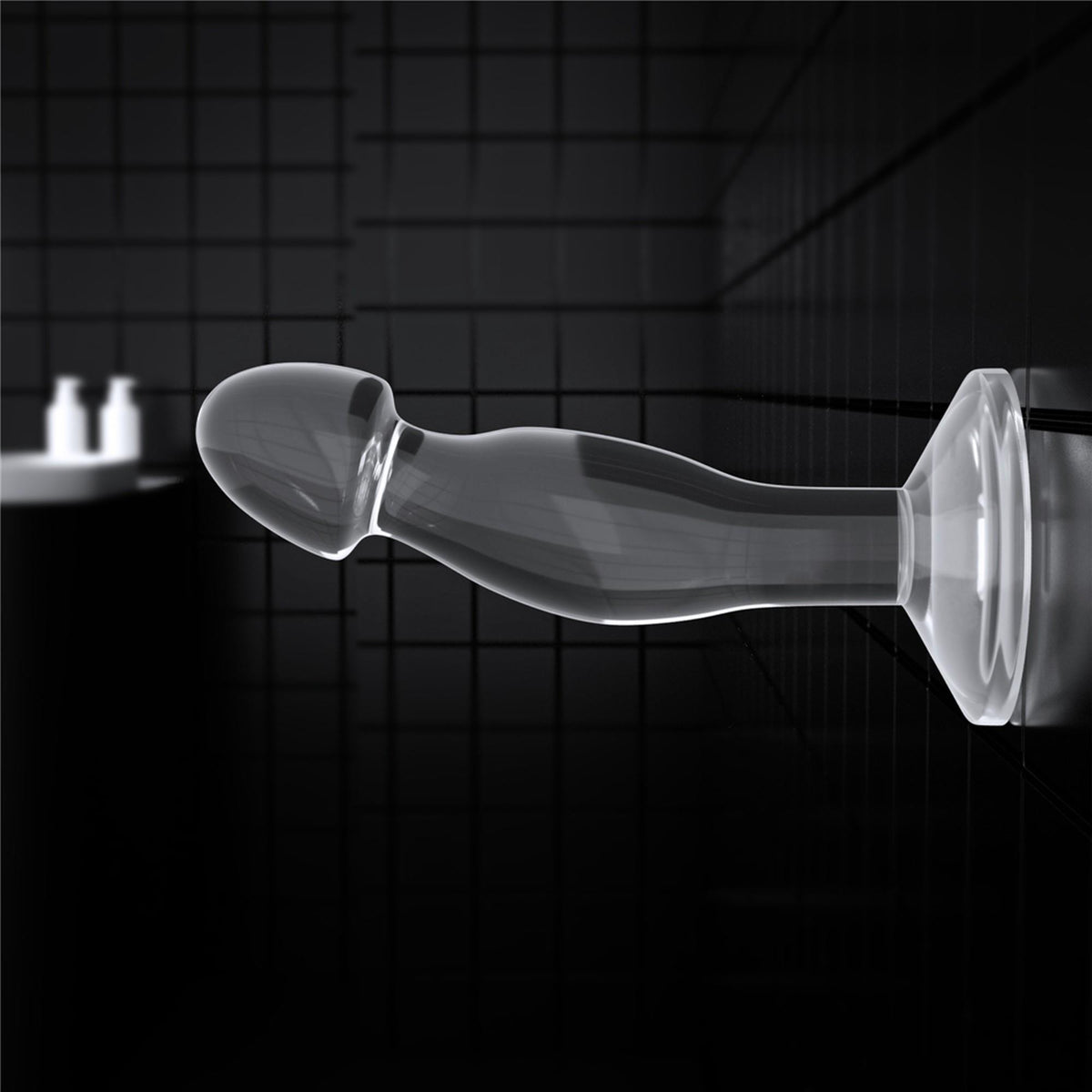 10-Flawless Clear Prostate Plug 6.5''-10