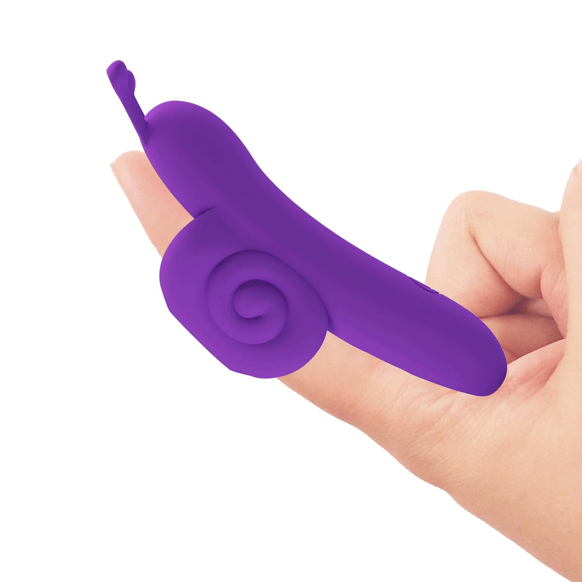 8-Wibrator na palec silikonowy Pretty Love Snail USB 10 funkcji-8