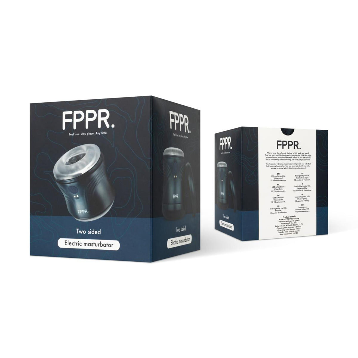 7-Masturbator wibrujący FPPR niebieski USB 10 cm-7