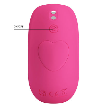 7-Wibrator silikonowy Pretty Love Hazelynn sterowany aplikacją 11 cm-7