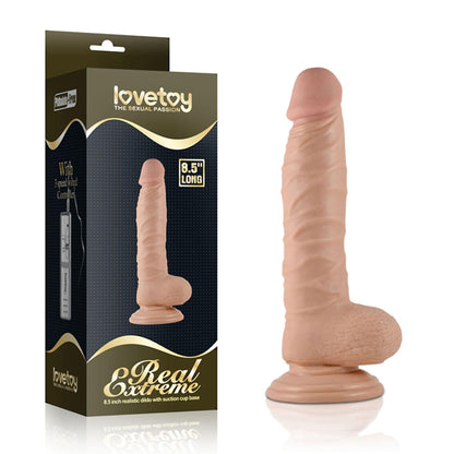6-8.5"" Real Extreme Dildo Flesh-6