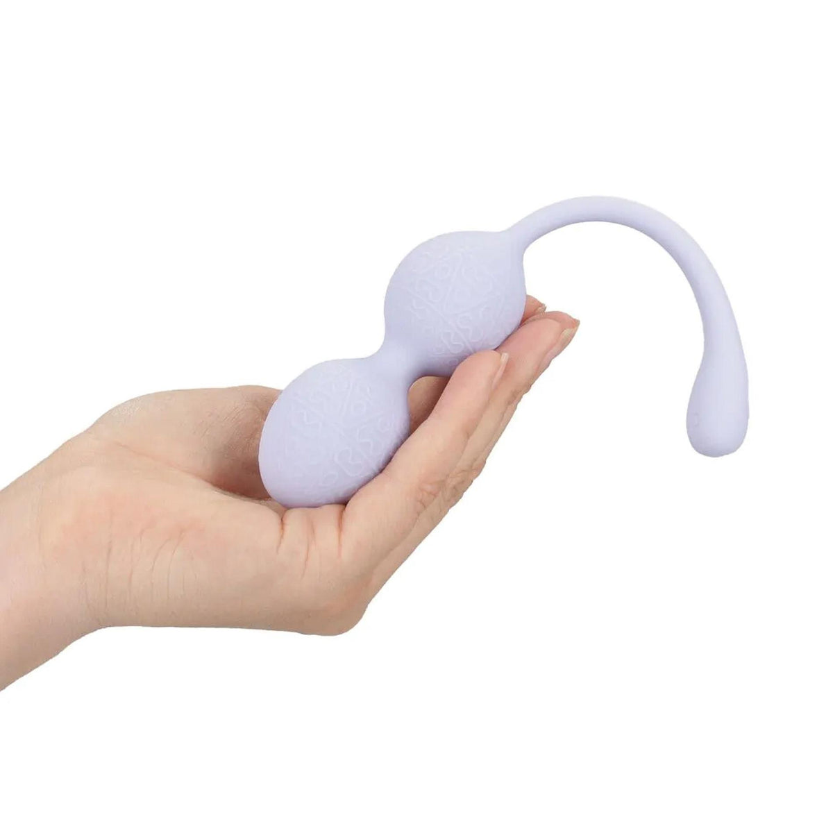 5-Kulki Kegla wibrujące Loveline lawendowe z pilotem 19 cm-5
