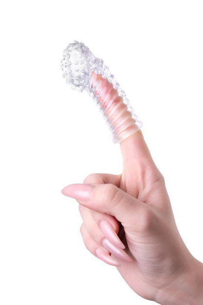 5-Przedłużka silikonowa A Toys Dale transparentna 8,5 cm-5