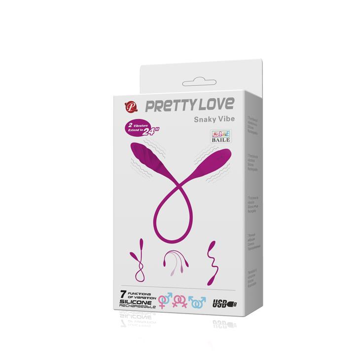 8-PRETTY LOVE - Snaky Vibe 7 FUNCTIONS USB-8