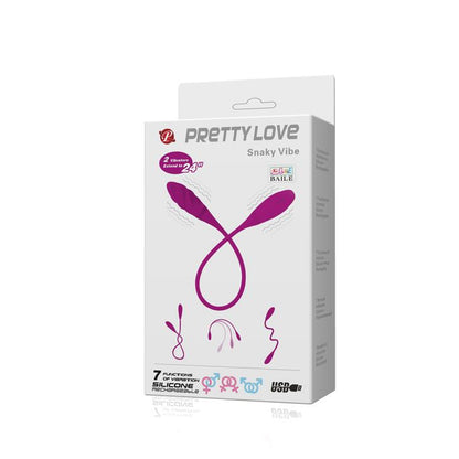 8-PRETTY LOVE - Snaky Vibe 7 FUNCTIONS USB-8