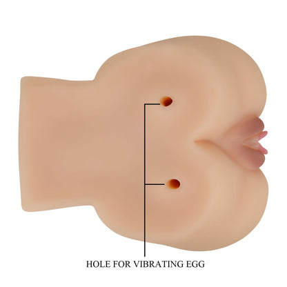 6-CRAZY BULL - Kylie, Vibration Double holes  TPR ABS-6