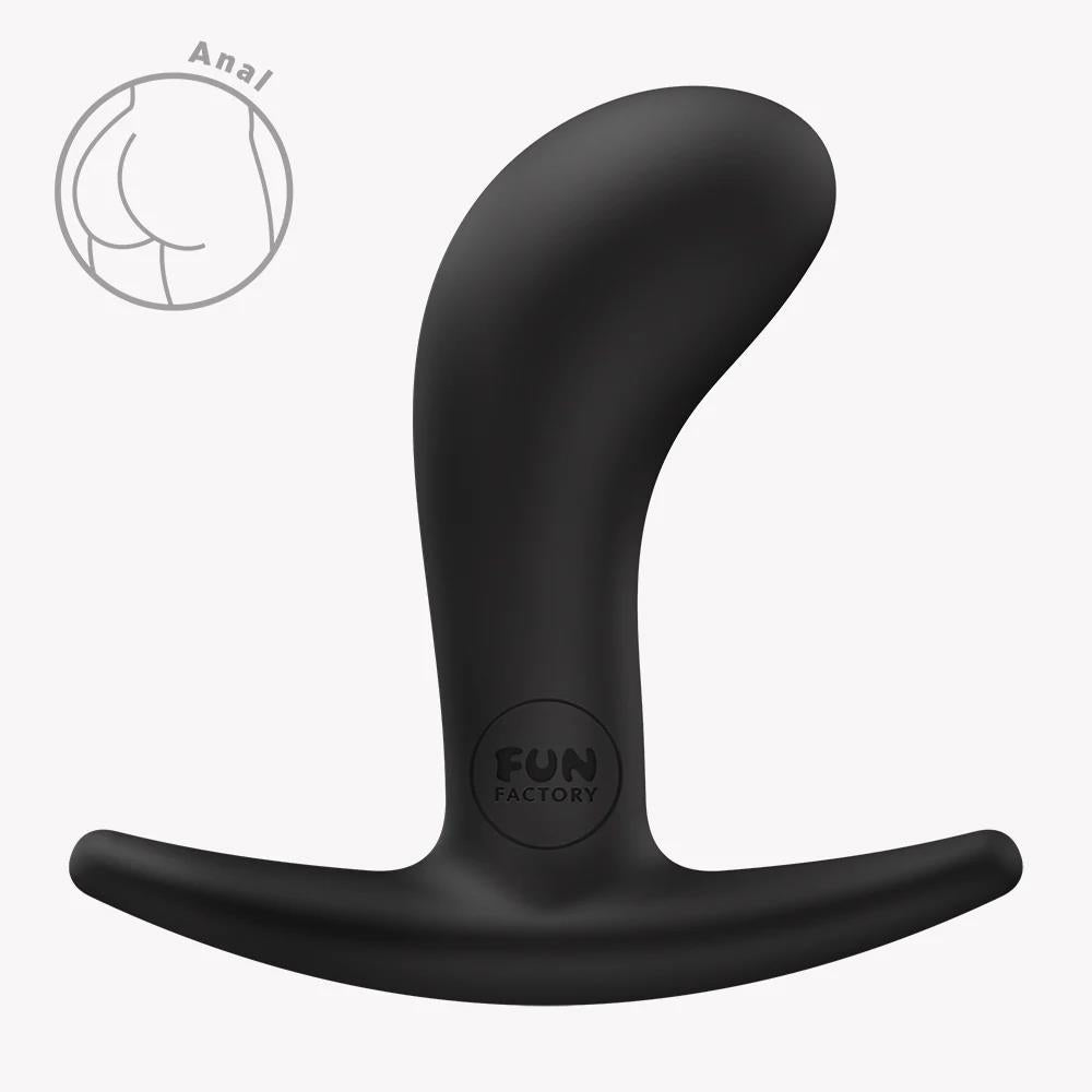 6-Korek analny silikonowy Fun Factory Bootie M czarny 9,3 cm-6