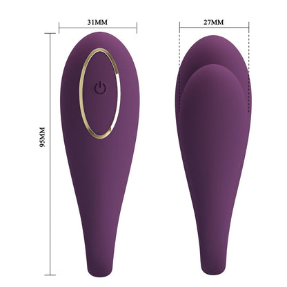 10-PRETTY LOVE - August, Mobile APP Long-distance Control 12 vibration functions, ABS Silicone, USB rechargeable-10
