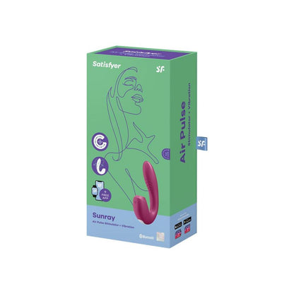 7-Stymulator Satisfyer Sunray Berry z aplikacją USB-7