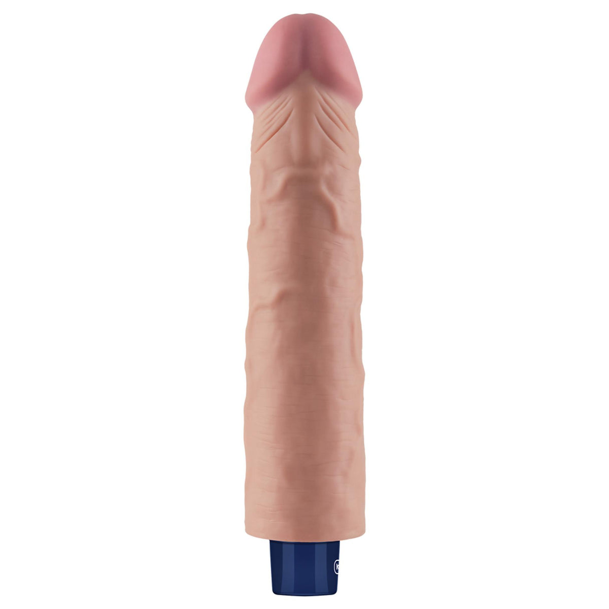 10-9.5" REAL SOFTEE Rechargeable TPE Vibrating Dildo(Flesh)-10