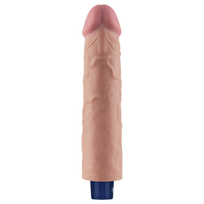 10-9.5" REAL SOFTEE Rechargeable TPE Vibrating Dildo(Flesh)-10