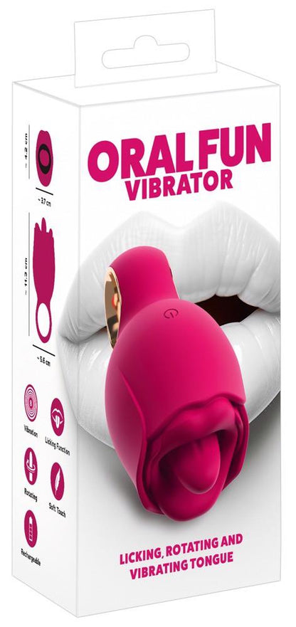 5-Wibrator z wirującym językiem You2Toys silikonowy USB-5