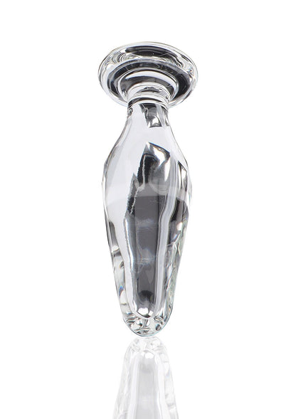 10-Korek analny szklany Star Sparkler ToyJoy przezroczysty 12 cm-10