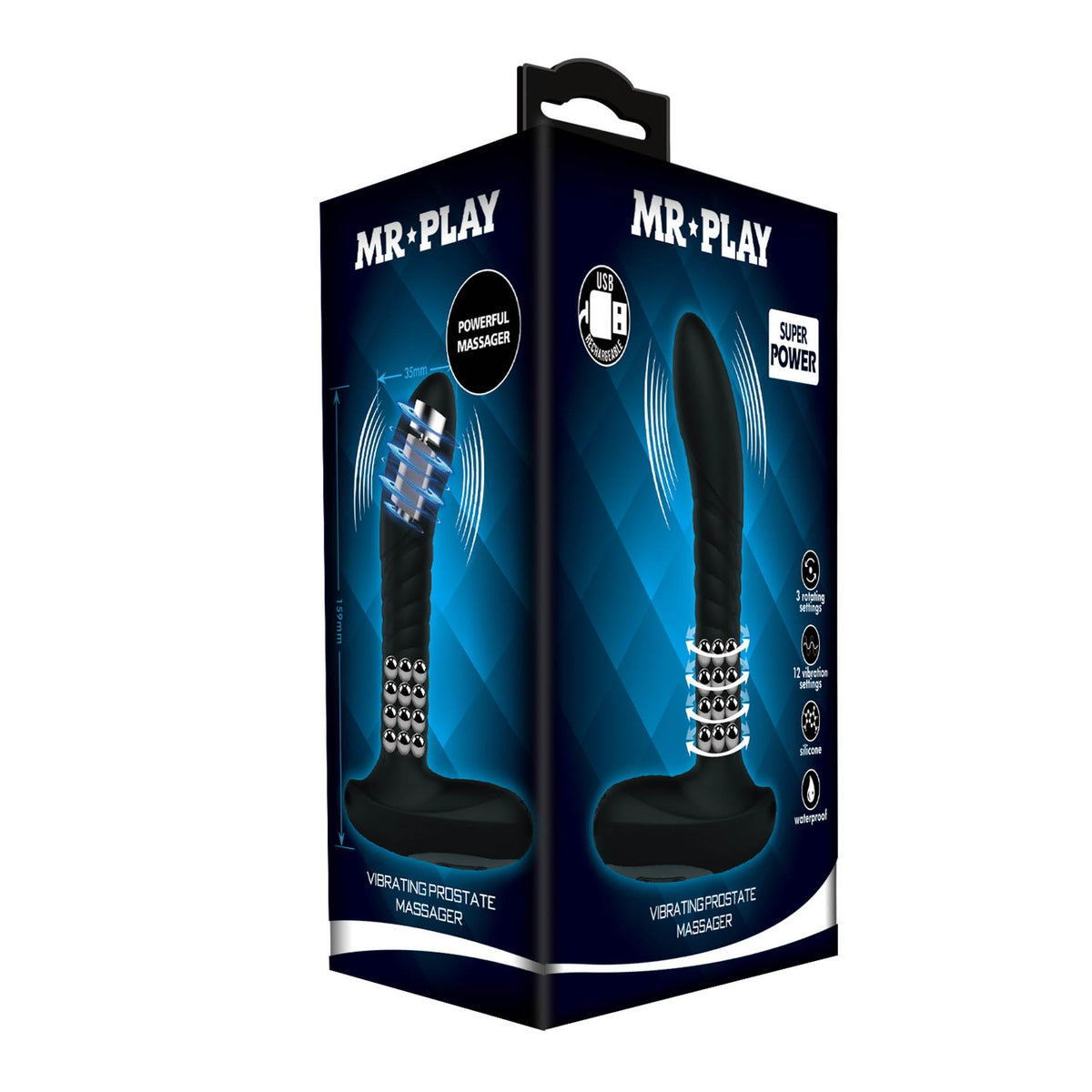 6-Mr. Play Powerful Vibrating Prostate Massager-6