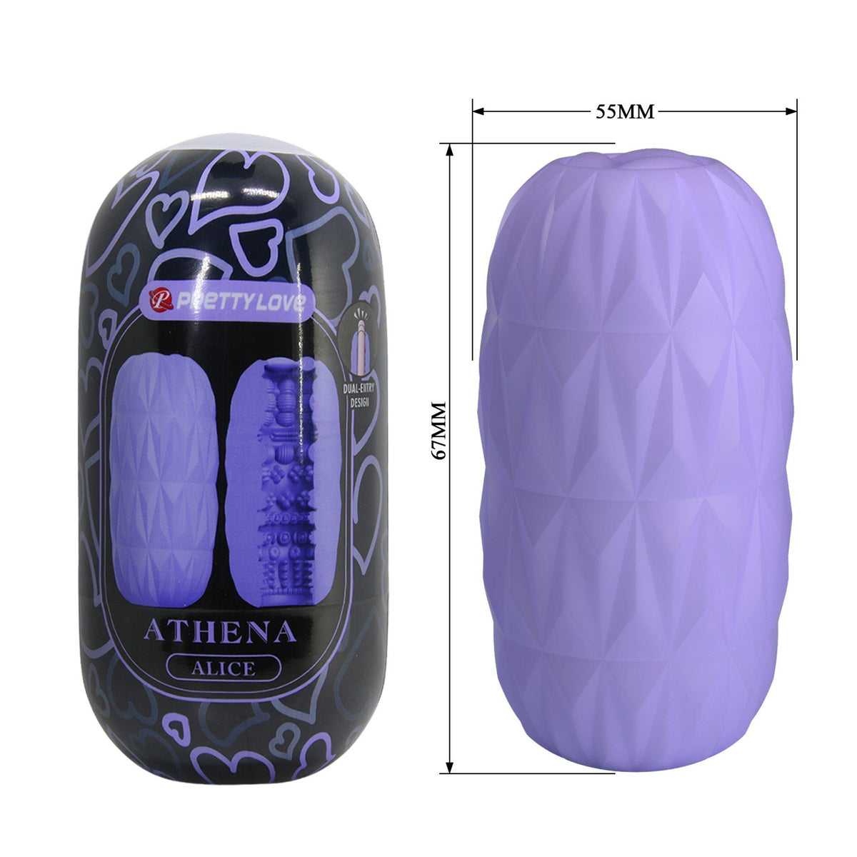 6-Masturbator TPR Pretty Love Athena wodoodporny-6