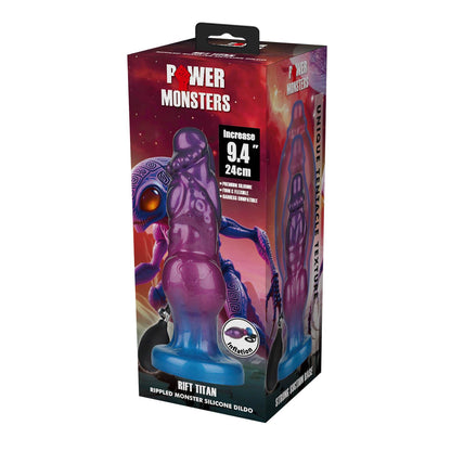 6-Dildo silikonowe dmuchane monster Power Monsters Rift Titan 24 cm-6