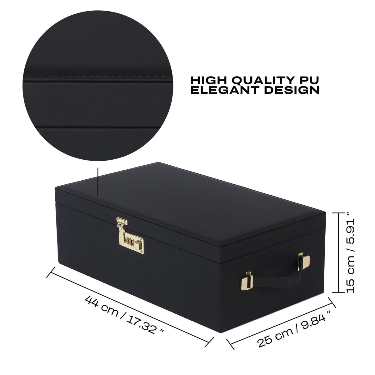7-Pudełko do przechowywania Le Coffret Prestige Edition z zamkiem-7