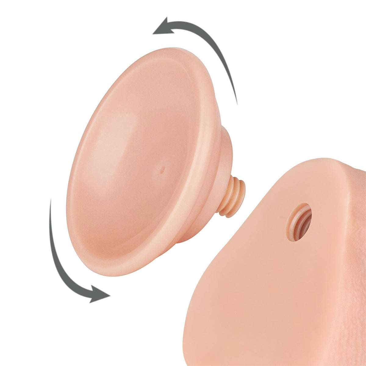 7-8.5'' Sliding Skin Dual Layer Dong Flesh-7