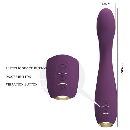 5-PRETTY LOVE - HECTOR, 12 vibration functions 5 electric shock functions Mobile APP remote control-5