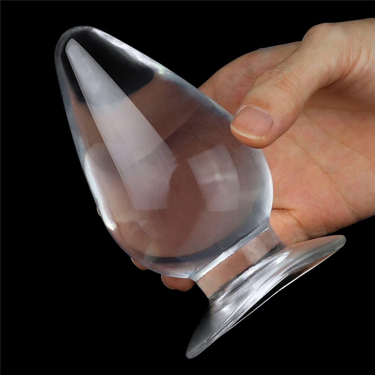 14-Flawless Clear Anal Plug 4.5''-14