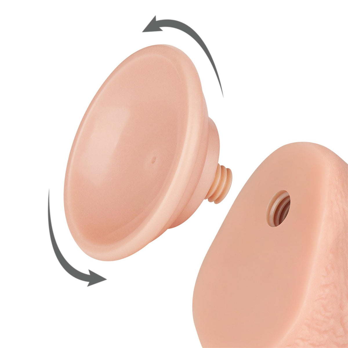 6-7.5'' Sliding Skin Dual Layer Dong Flesh-6