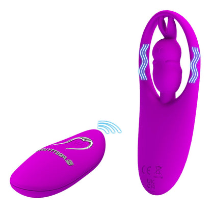7-Wibrator króliczek Pretty Love silikonowy 12 funkcji pilot USB-7