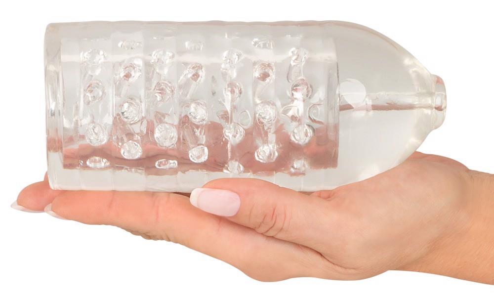 8-Rękaw wymienny Suck-O-Mat 2.0 przezroczysty TPE 15,7 cm-8