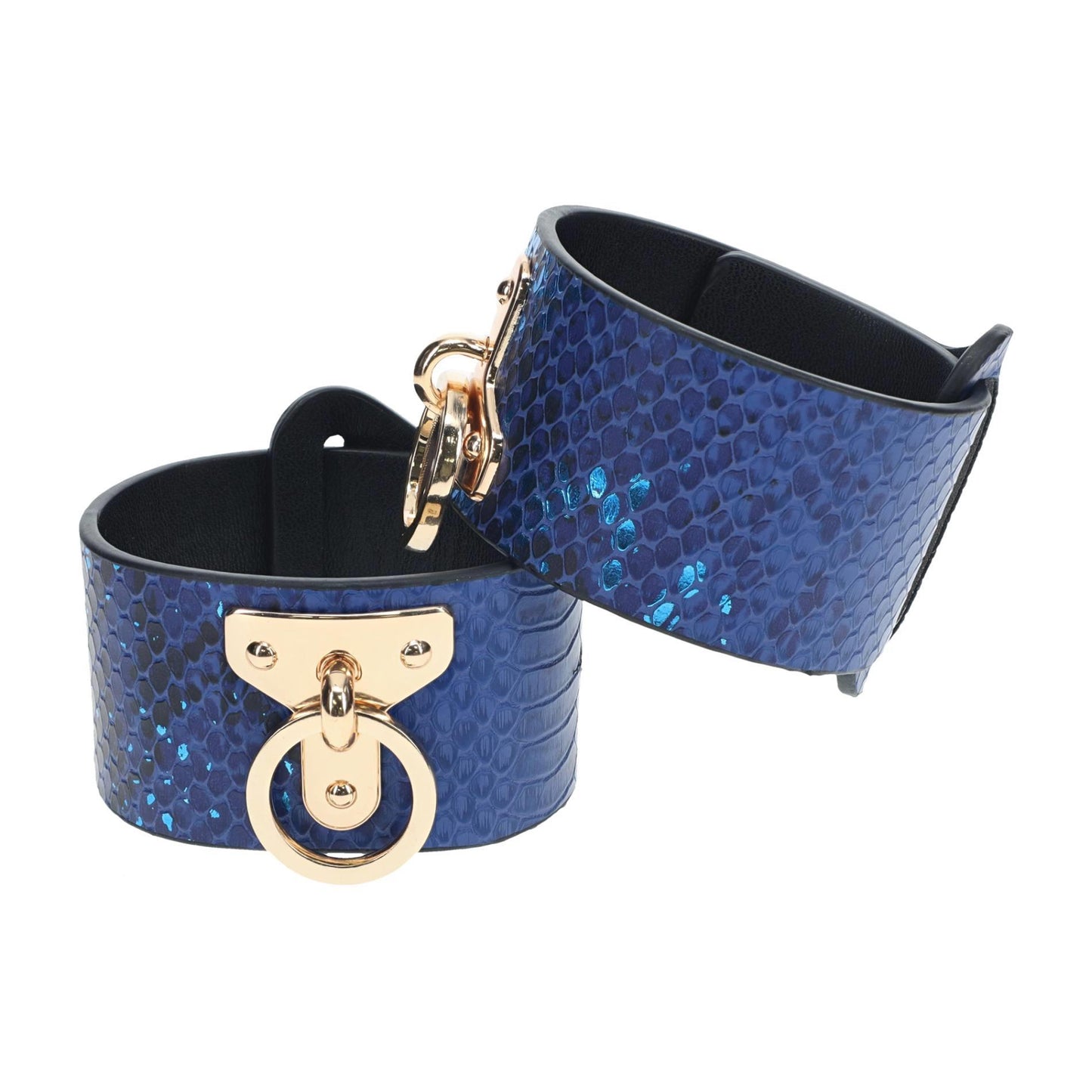 8-Florence Collection - Handcuffs - Blue-8