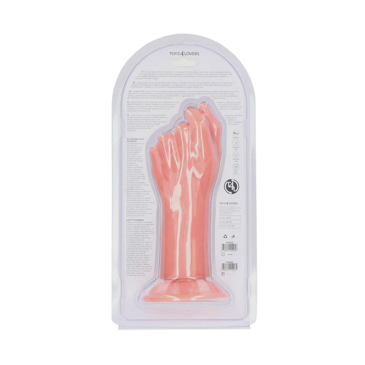 5-Dildo fistingowe Errigal Toyz4lovers PCV 24 cm-5