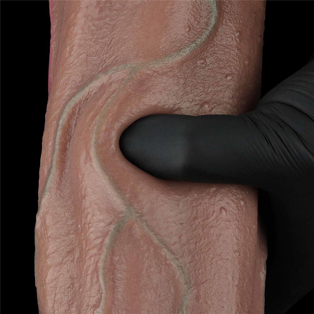 6-13"""" Dual Layered Silicone Cock XXL-6
