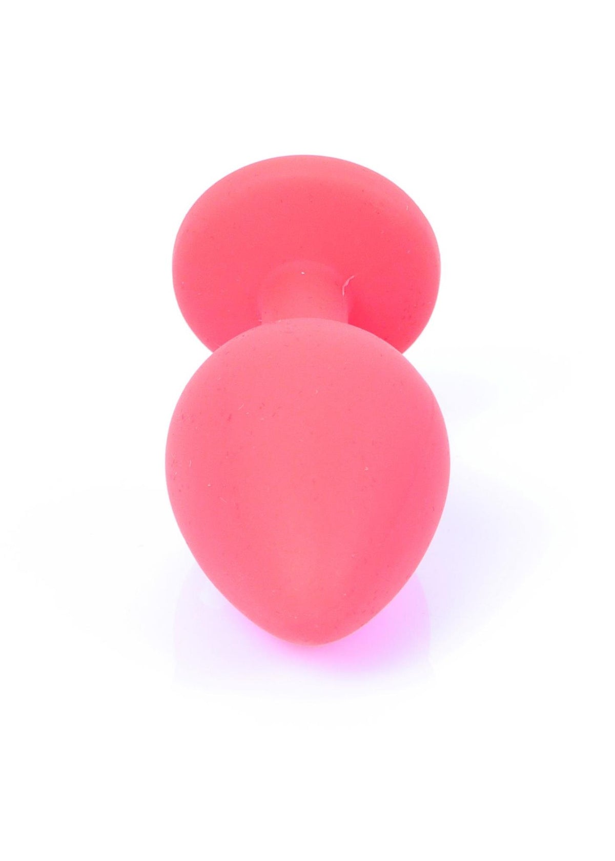9-Silikonowa biżuteria analna MyLove Toys czerwona średnia 8 cm-9