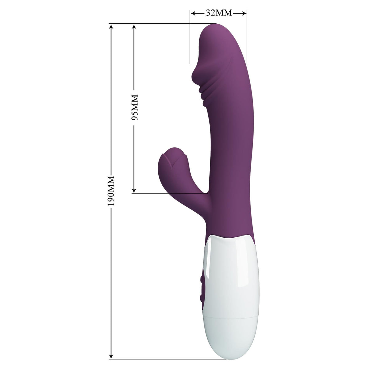 8-PRETTY LOVE - Snappy dark purple, 30 vibration functions-8