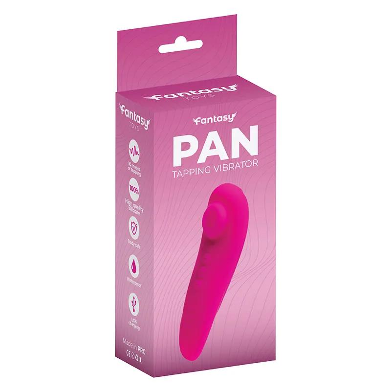 7-Stymulator łechtaczki silikonowy Pan Fantasy pulsacyjny USB 16,5 cm-7