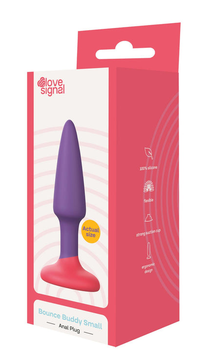 7-Korek analny silikonowy Bounce Buddy Small 9 cm Dream Toys-7