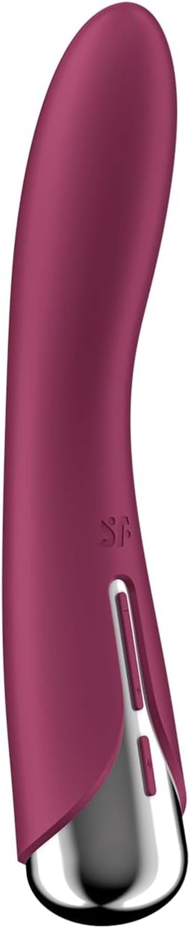 7-Wibrator obrotowy Satisfyer Spinning Vibe 1 czerwony USB-7