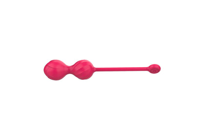 7-Kulki Kegla Lovesecret Premium z aplikacją różowe silikonowe USB 22 cm-7