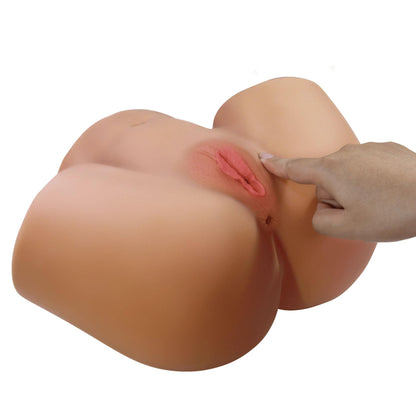 11-Realistyczny masturbator Crazy Bull Ilana wagina anal 35 cm-11