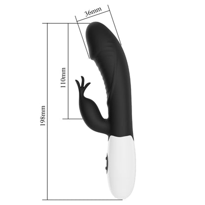 5-Pretty Love Rasmussen Dual Vibrator (Black Edition)-5