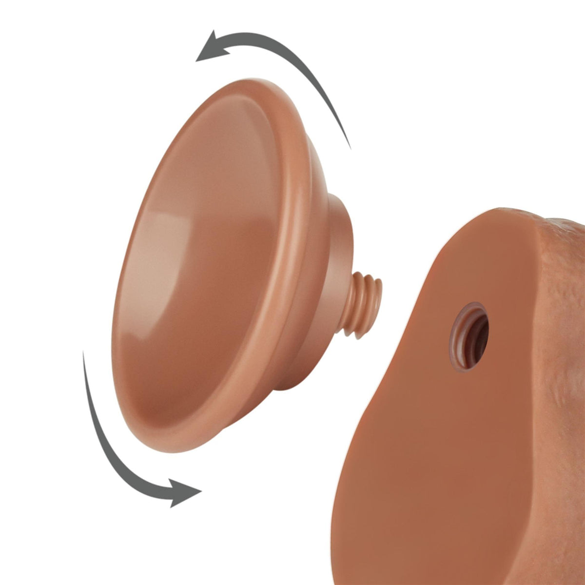 5-7'' Sliding Skin Dual Layer Dong Brown-5