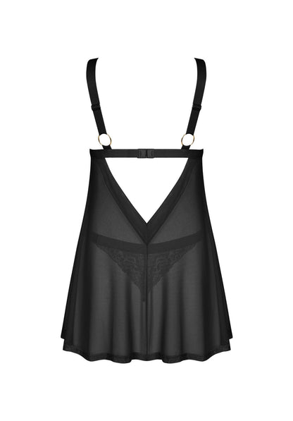 5-Babydoll Elianes Obsessive czarna z sercem M/L-5