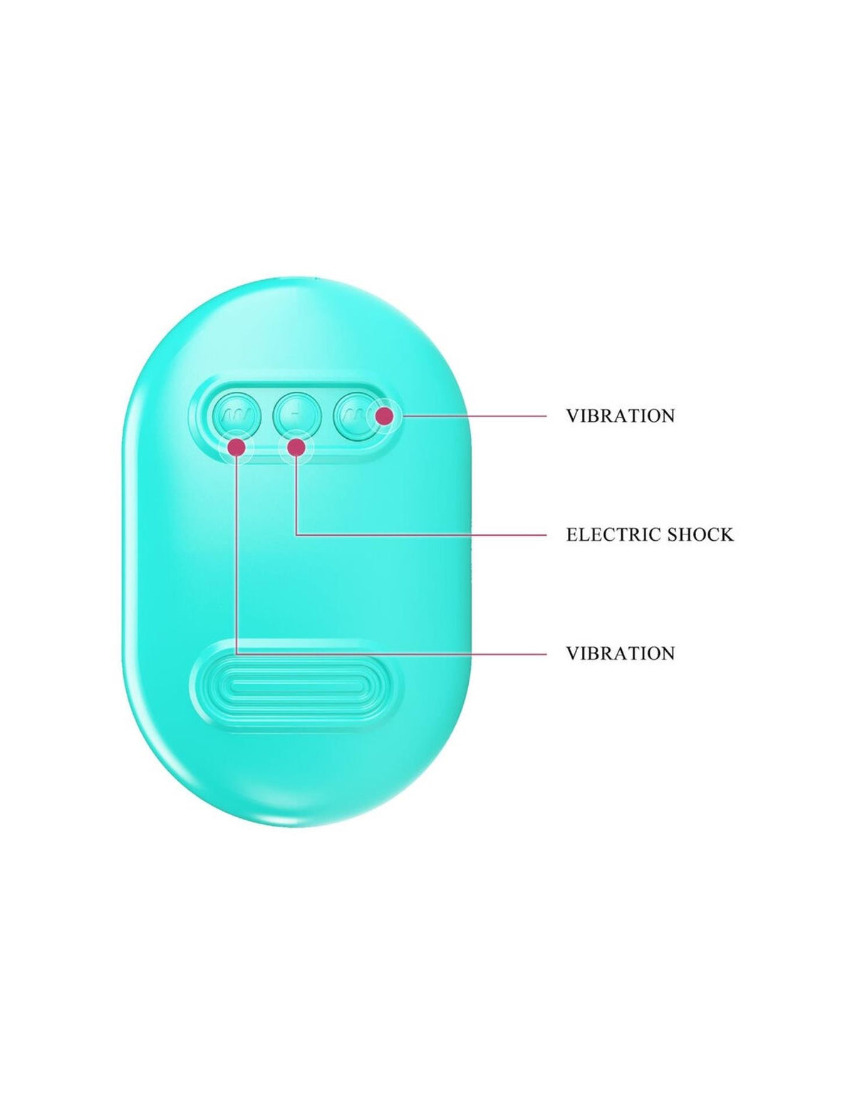 5-Klipsy na sutki Pretty Love elektrostymulacja wibrująca USB-5