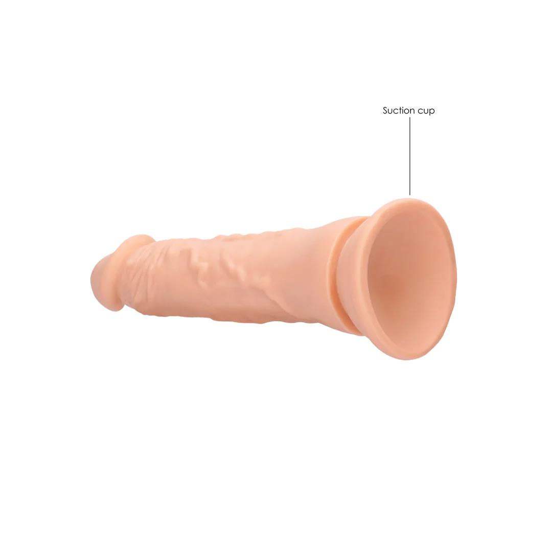 8-Realistyczne dildo RealRock bez jąder 24 cm-8