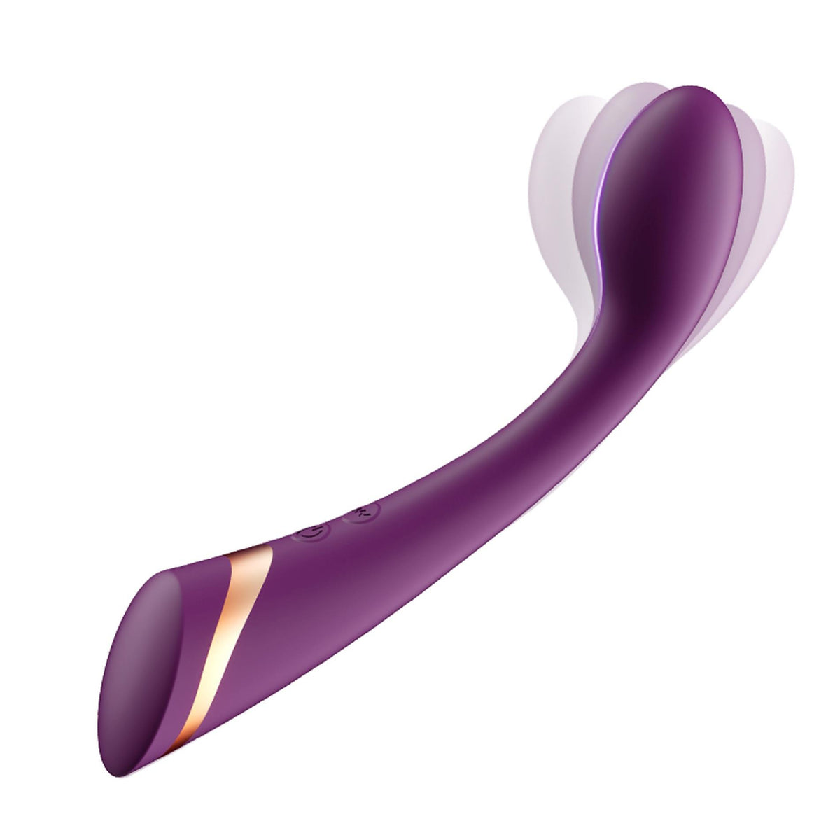 7-Wibrator punktu G z podwójną wibracją B-Series Cute silikonowy-7