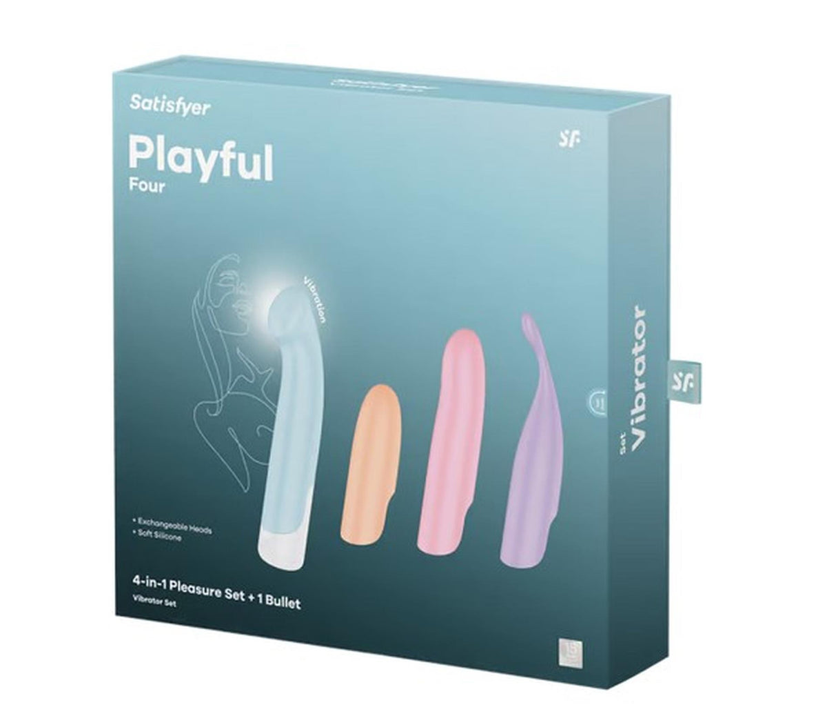 7-Zestaw wibratorów Satisfyer Playful Four silikonowy USB wodoodporny-7
