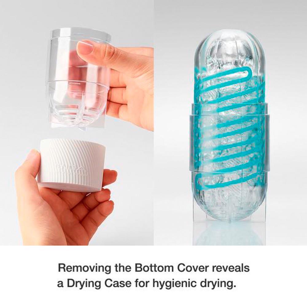 9-Masturbator Tenga Spinner Tetra przezroczysty 13 cm-9