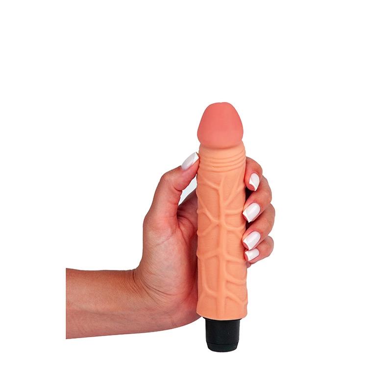 7-Wibrator miękki The Real Deal Fantasy TPE 19 cm AAA-7
