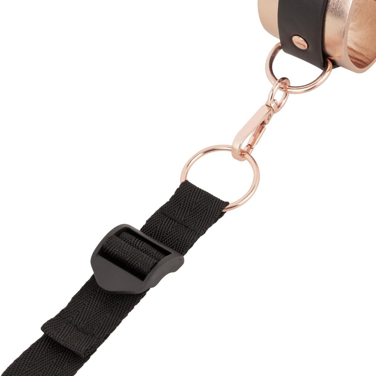 5-Rosy Gold - Under-Mattress Restraint Set - Black-5