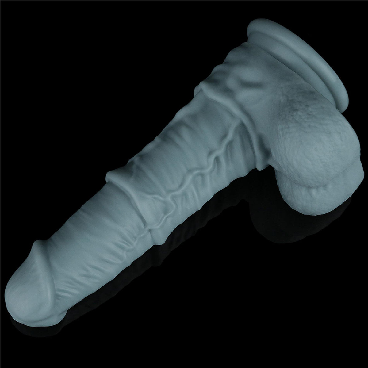 5-11'' Rechargeable Thrusting and Vibrating Silicone Dildo with Remote-5