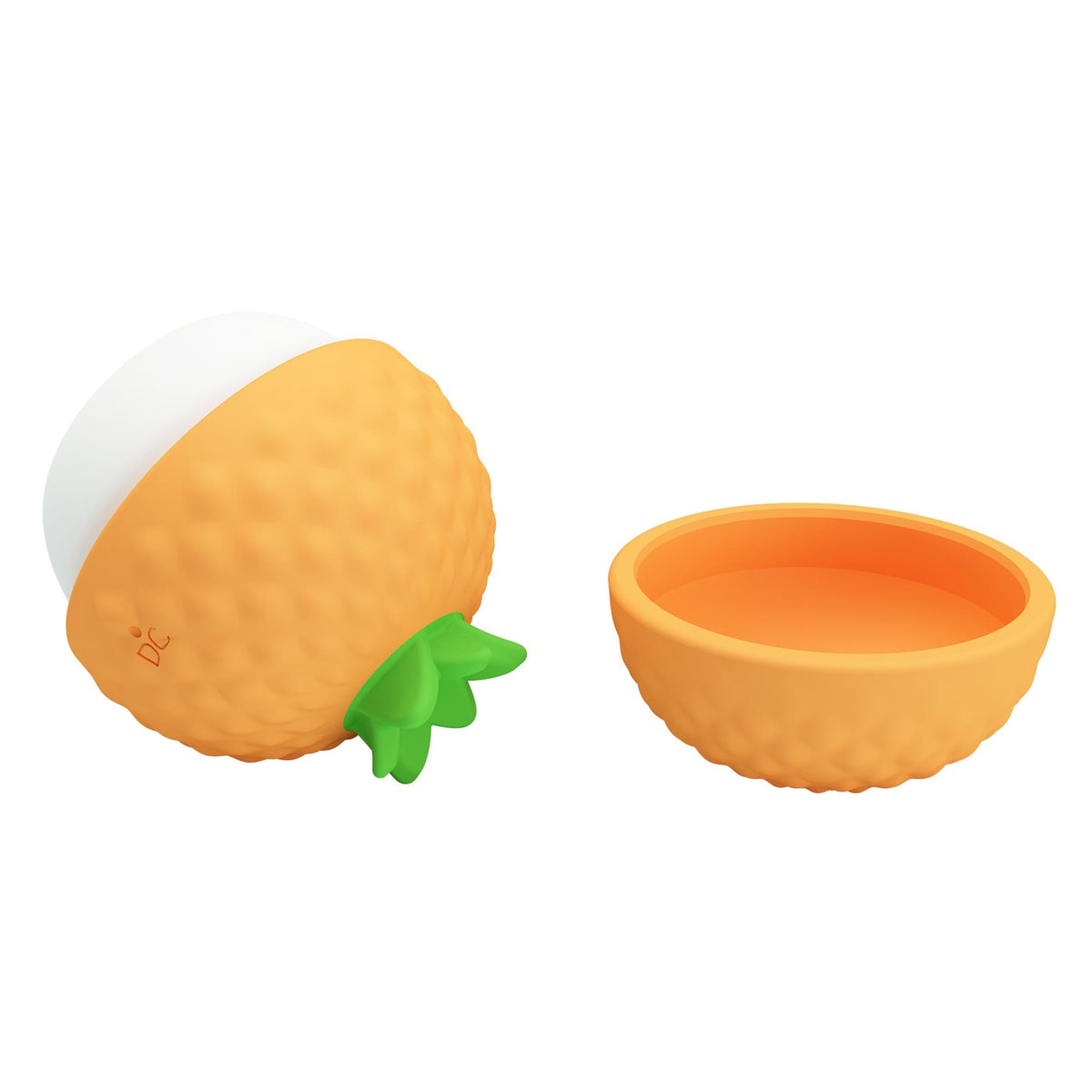 7-Silikonowy wibrator Pineapple Secret Pretty Love 12 trybów uderzeń-7