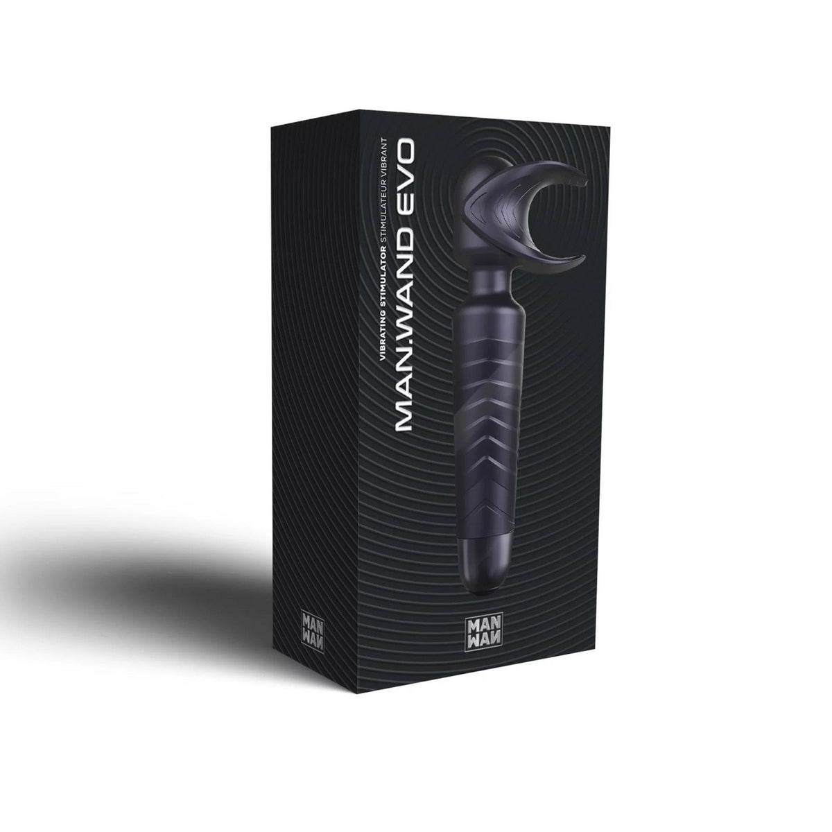 5-Masturbator wibrujący Man.wand EVO czarny 20 cm-5
